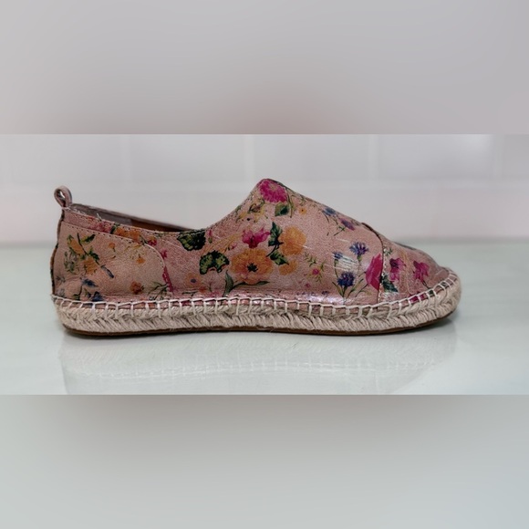 Patricia Nash Antique Floral Leather Slip On Shoes Designer Women’s Size 9.5 - Picture 5 of 11